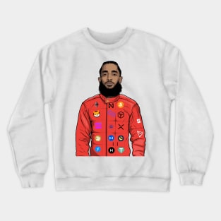 Crypto Nipsey Crewneck Sweatshirt